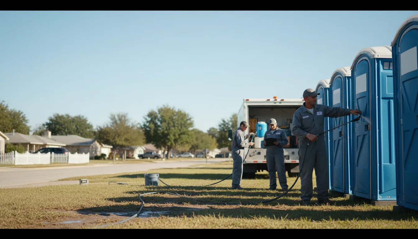Long-Term Portable Toilet Rental in Thomaston, GA near me
